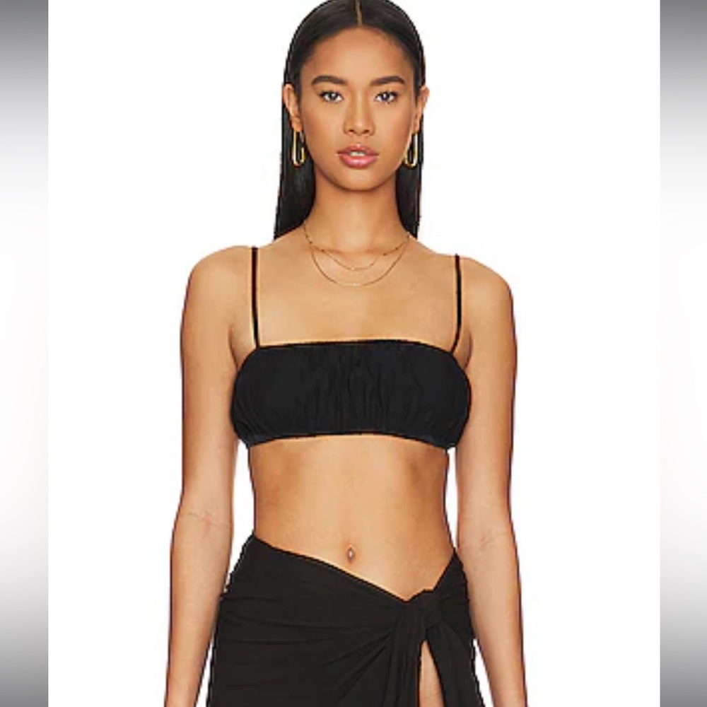 We wore what medium women’s bandeau bra top